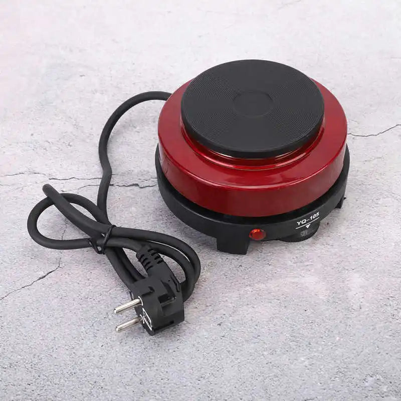 500W Mini Electric Stove – Fast Heating Hot Plate for Coffee, Tea & Quick Cooking (EU Plug)"