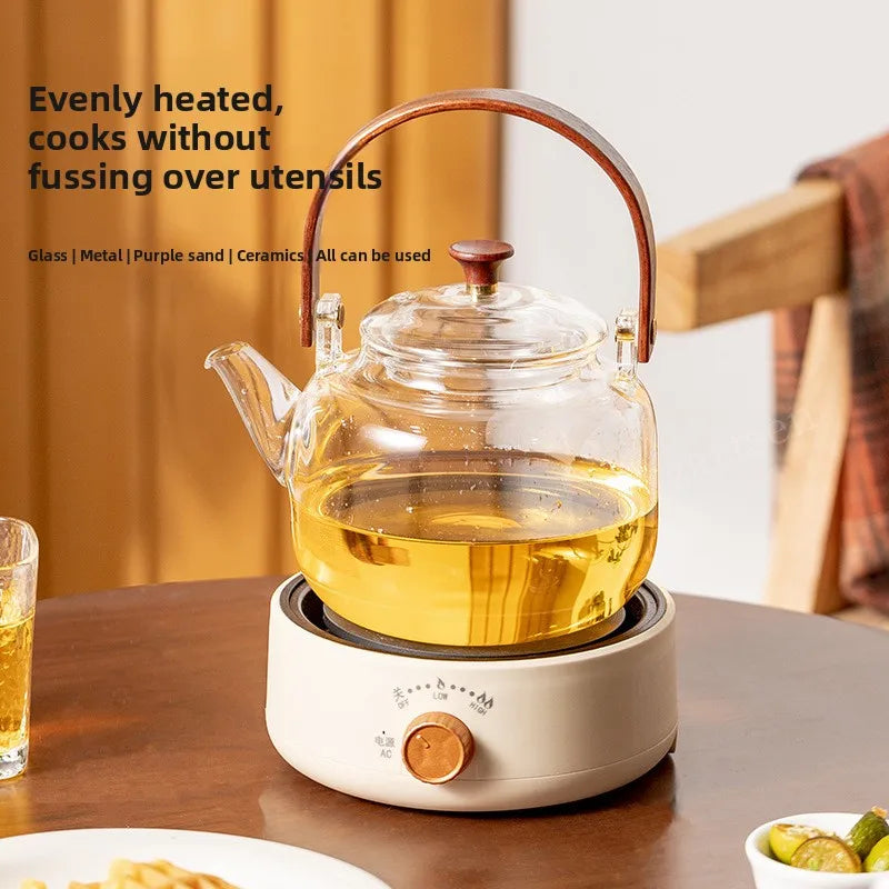 Electric Mini Tea Stove – Fast Heating, Anti-Dry & Multifunctional Hot Plate 220V”