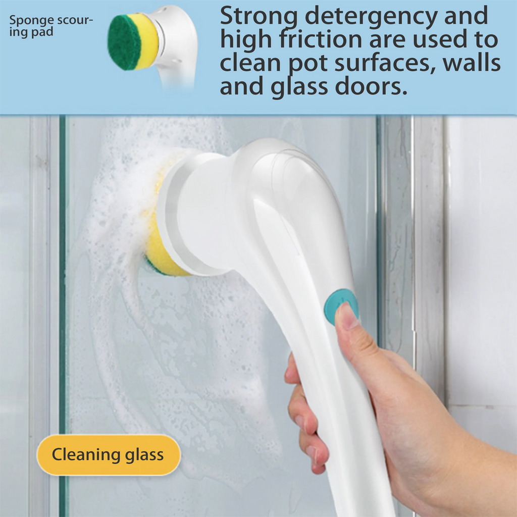 “Multifunctional Handheld Electric Dish & Pot Cleaning Brush – Efficient & Effortless!” 