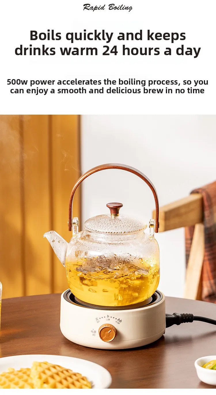 Electric Mini Tea Stove – Fast Heating, Anti-Dry & Multifunctional Hot Plate 220V”