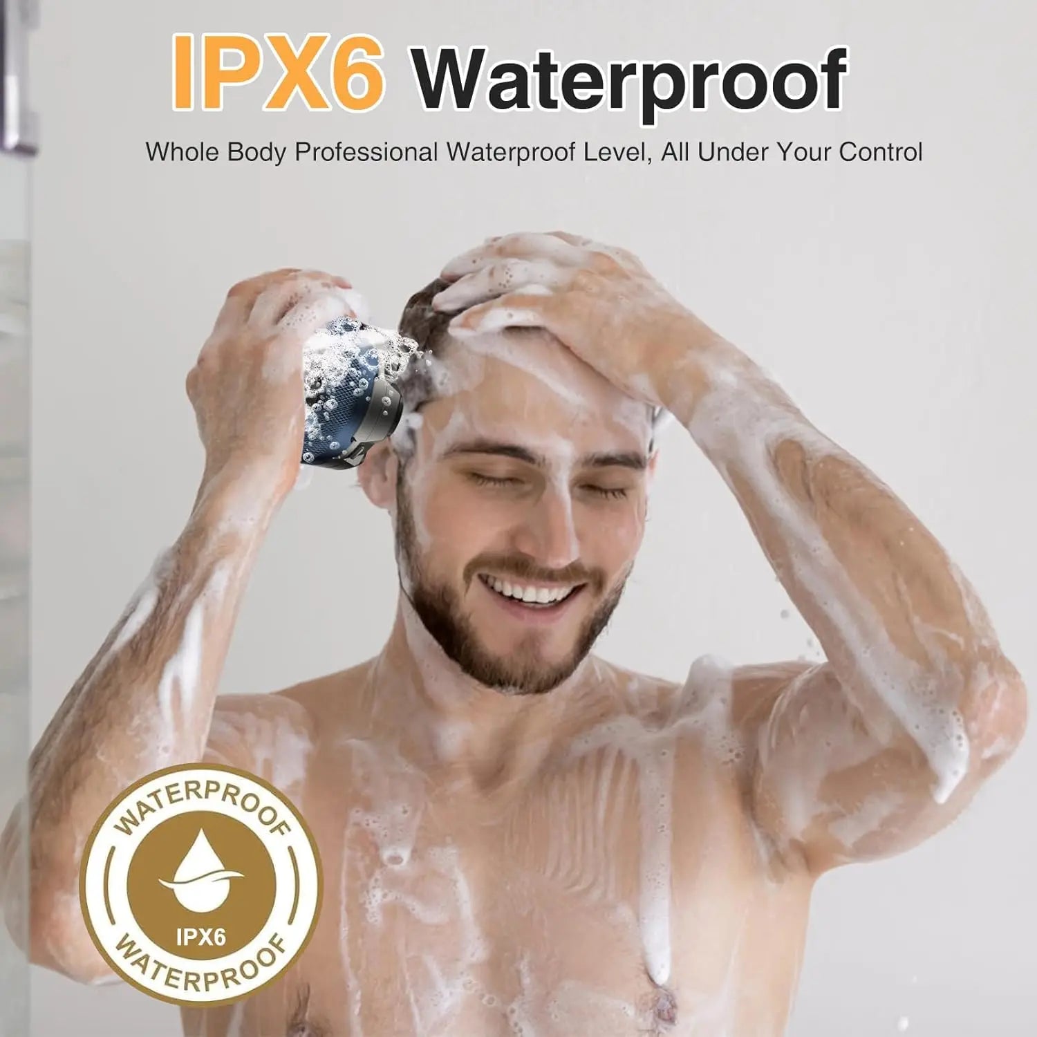 6D Floating Electric Shaver for Men Bald Head Shaver Wet Dry Beard Hair Trimmer Rechargeable Bald Head Shaving Machine