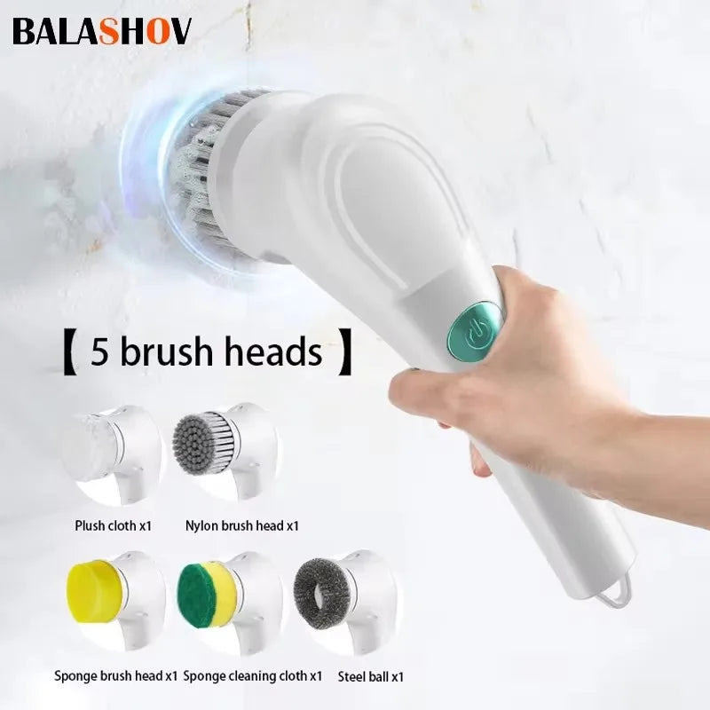 “Wireless Handheld Cleaning Brush – Say Goodbye to Dirt, Hello to Sparkle!”