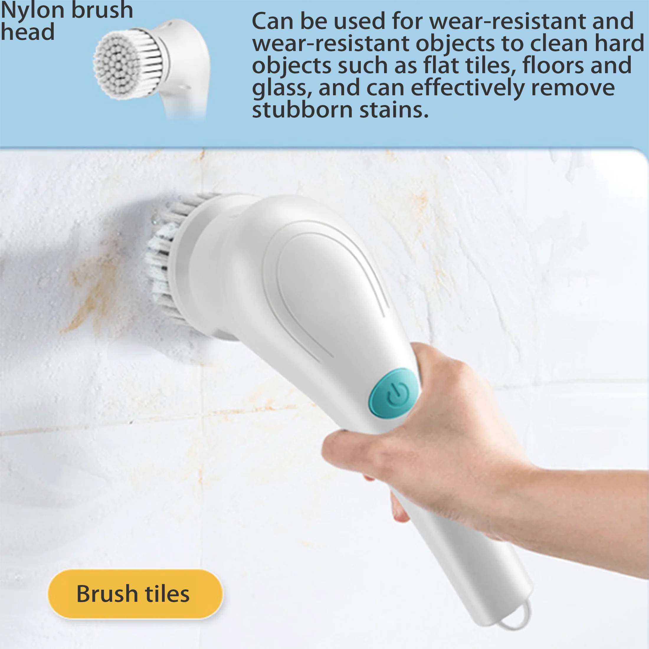 “Multifunctional Handheld Electric Dish & Pot Cleaning Brush – Efficient & Effortless!” 